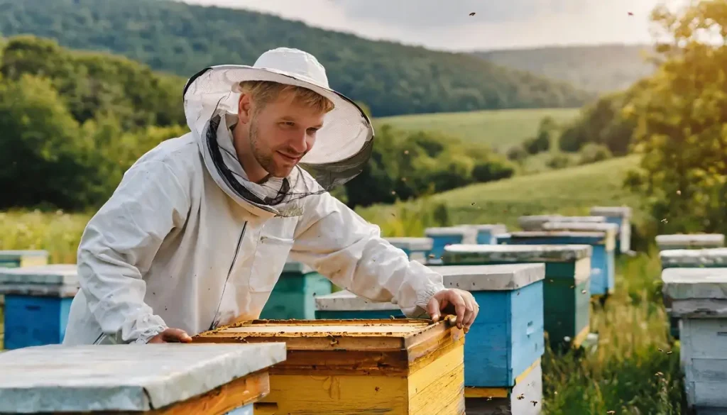 how to split a beehive