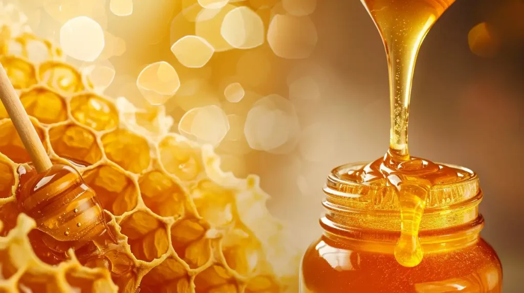 what is in honey