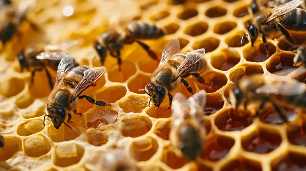 why do bees make honey