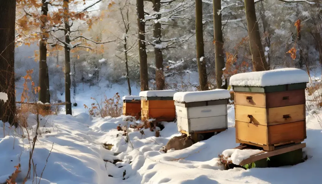 This Is What Bees Do In The Winter Time