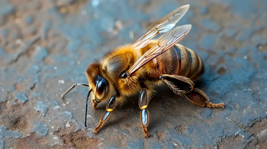 why do bees die after stinging