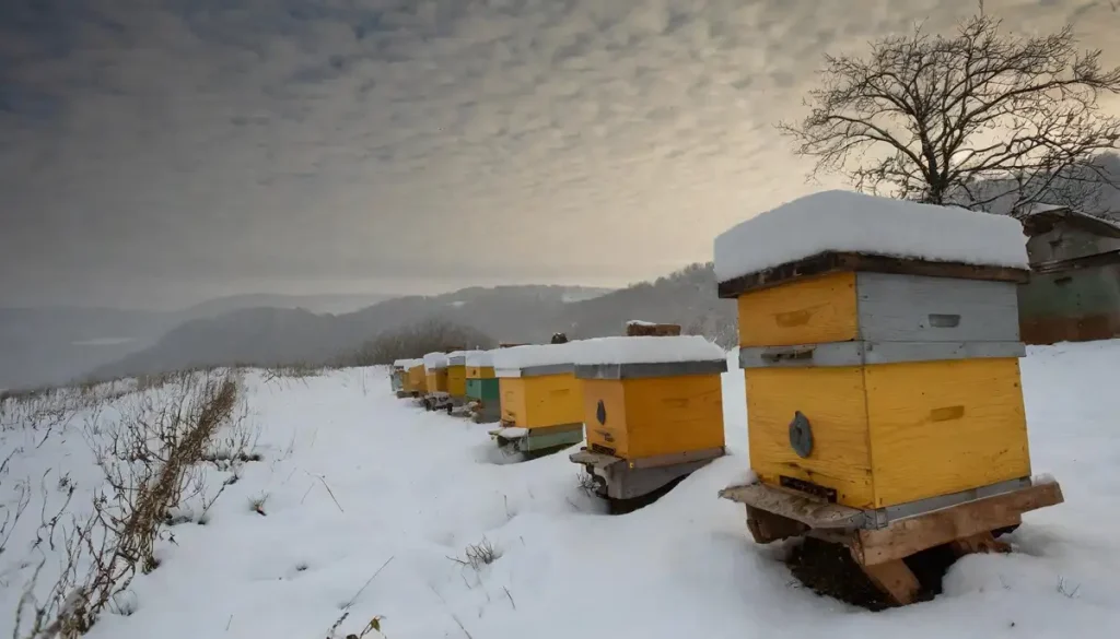 how to winterize a beehive