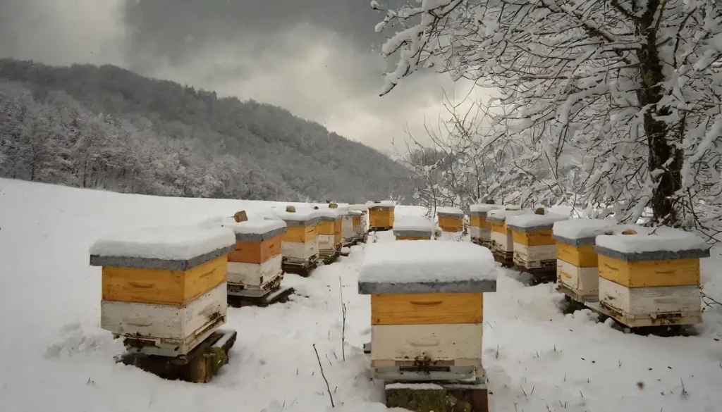 how to winterize a beehive