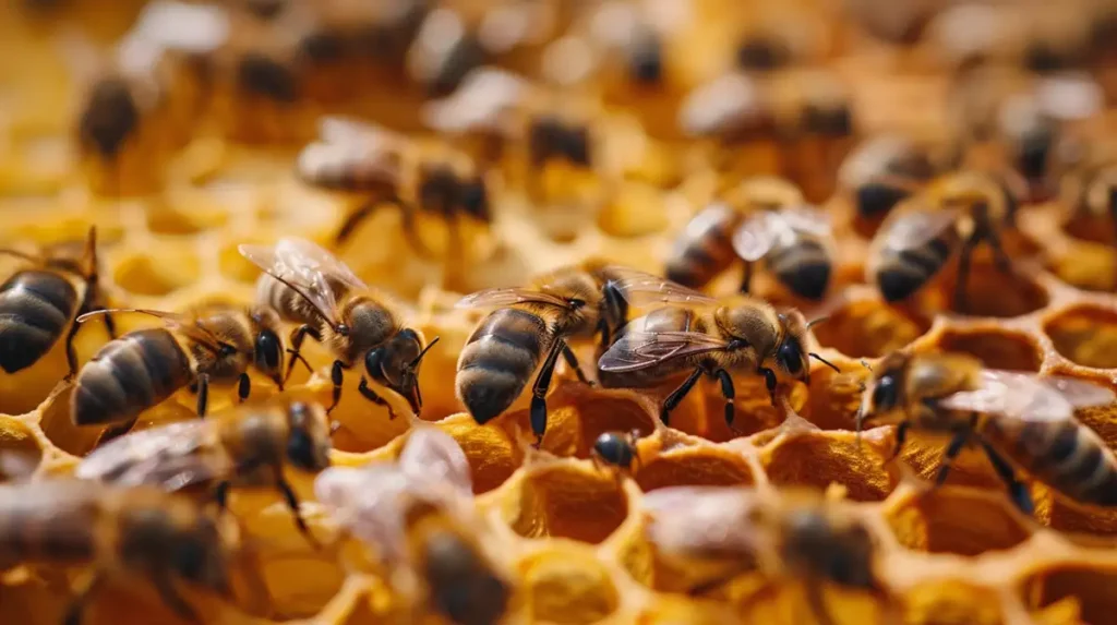 queen bee vs worker bee