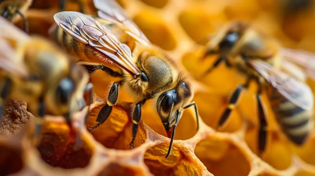 queen bee vs worker bee