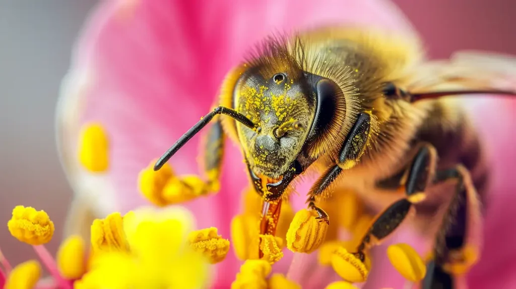 A Simple Explanation Why Bees Have Sticky Hair