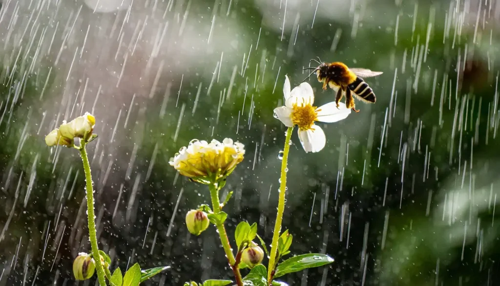 Everything You Need to Know About Bees Flying In The Rain